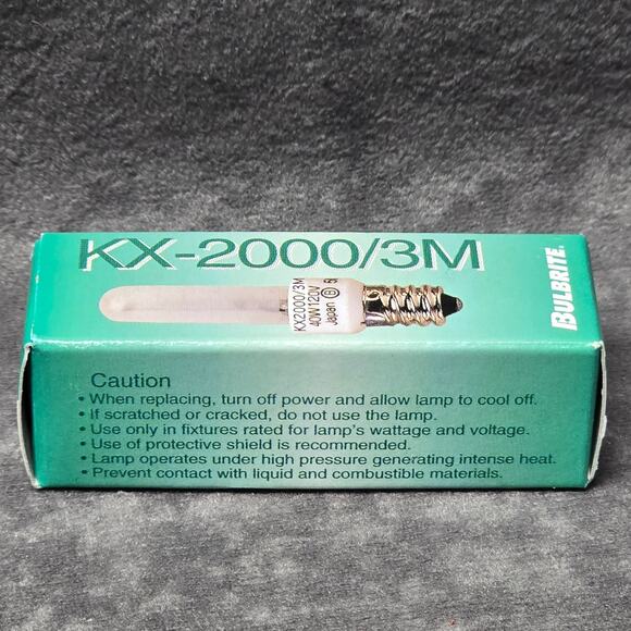 Bulbrite KX-2000/3M | 20W120V E12  | Candelabra Screw Base 1 Frost Light Bulb - Picture 2 of 6